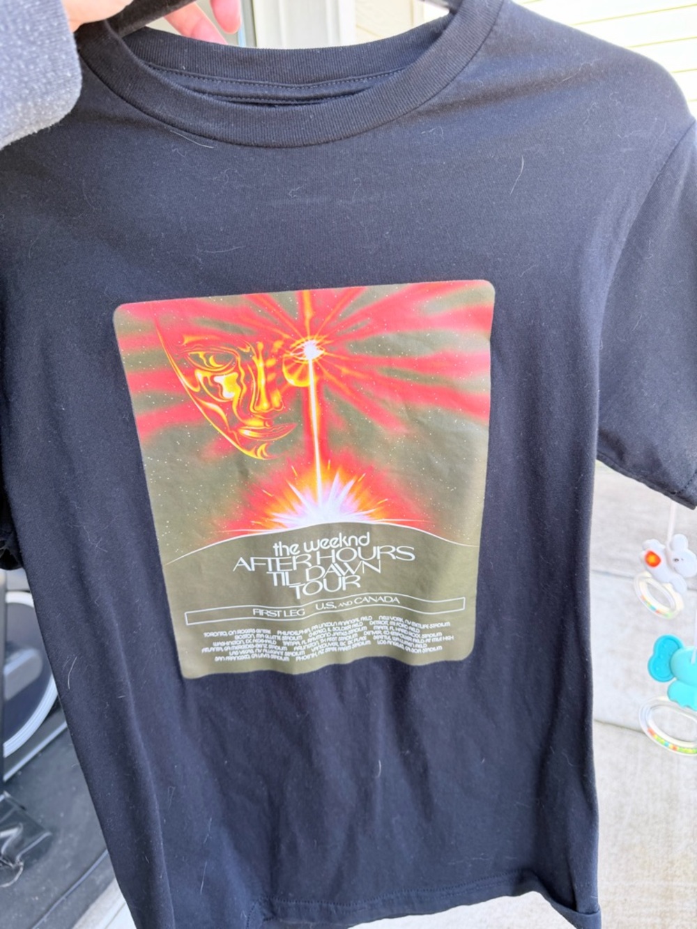 The Weeknd After Hours Tour Graphic Tee - Black